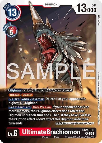 UltimateBrachiomon [BT25-019] [Dual Revolution] | Anubis Games and Hobby