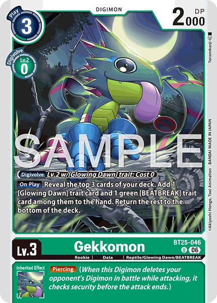 Gekkomon [BT25-046] [Dual Revolution] | Anubis Games and Hobby