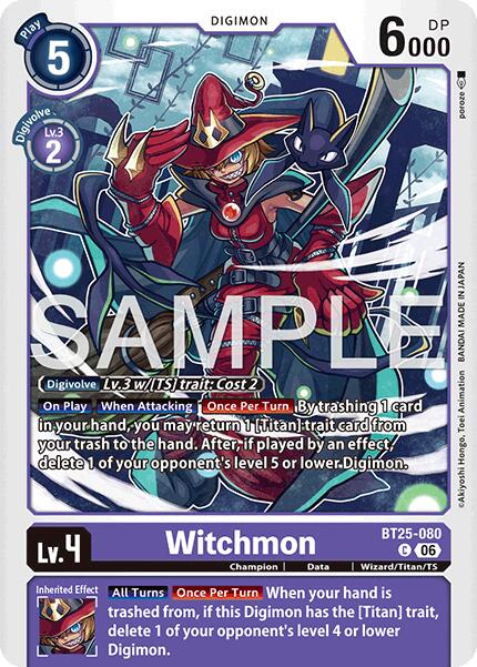 Witchmon [BT25-080] [Dual Revolution] | Anubis Games and Hobby