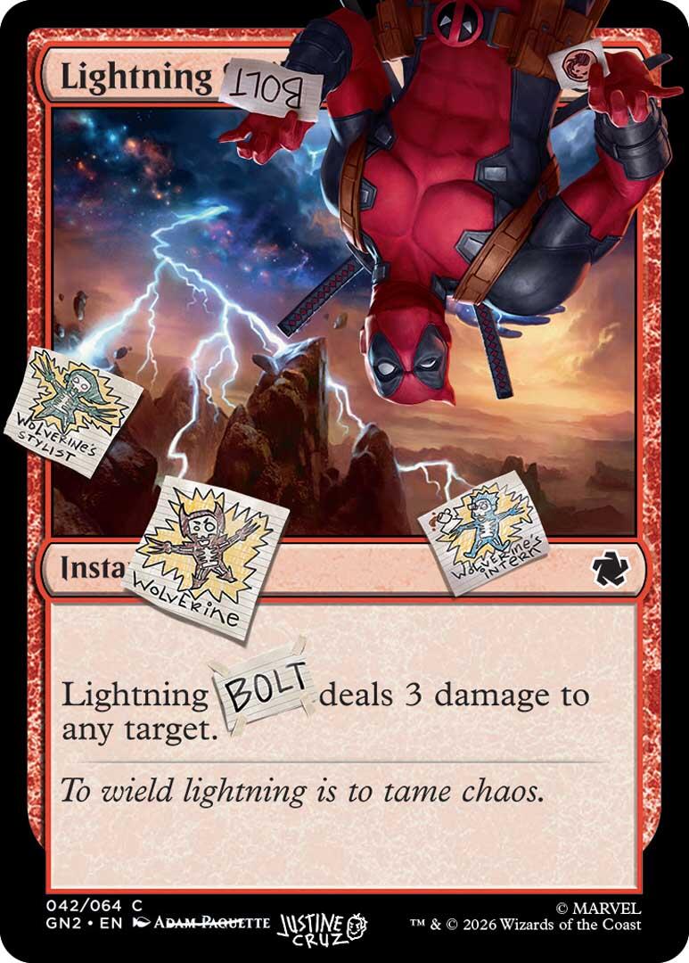 Lightning Bolt (042) [Secret Lair Drop Series] | Anubis Games and Hobby