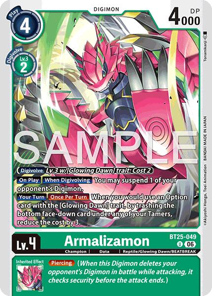 Armalizamon [BT25-049] [Dual Revolution] | Anubis Games and Hobby
