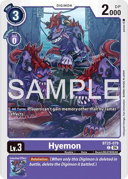 Hyemon [BT25-079] [Dual Revolution] | Anubis Games and Hobby