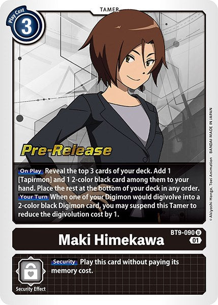 Maki Himekawa [BT9-090] [X Record Pre-Release Promos] | Anubis Games and Hobby