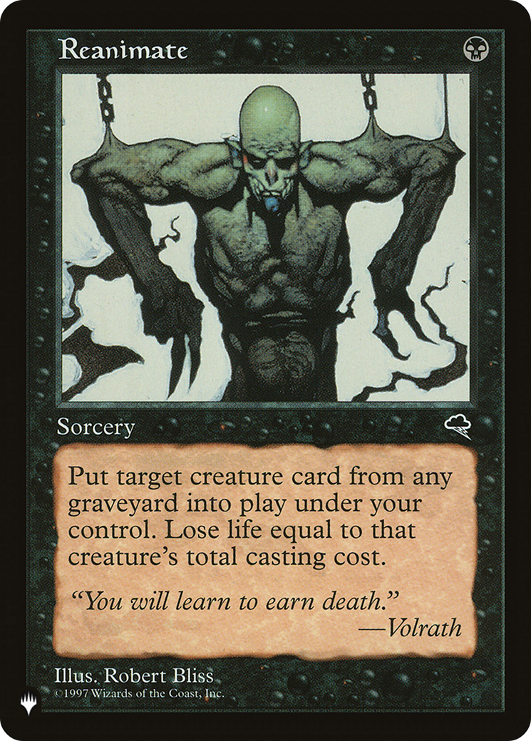 Reanimate [The List] | Anubis Games and Hobby