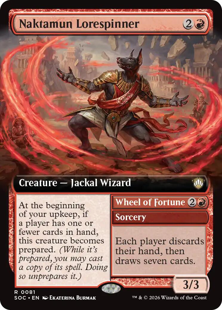Naktamun Lorespinner (Extended Art) [Secrets of Strixhaven Commander] | Anubis Games and Hobby