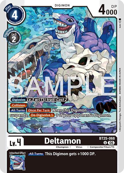 Deltamon [BT25-068] [Dual Revolution] | Anubis Games and Hobby