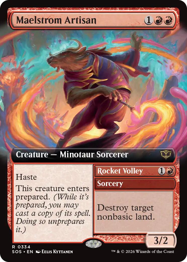 Maelstrom Artisan (Extended Art) [Secrets of Strixhaven] | Anubis Games and Hobby