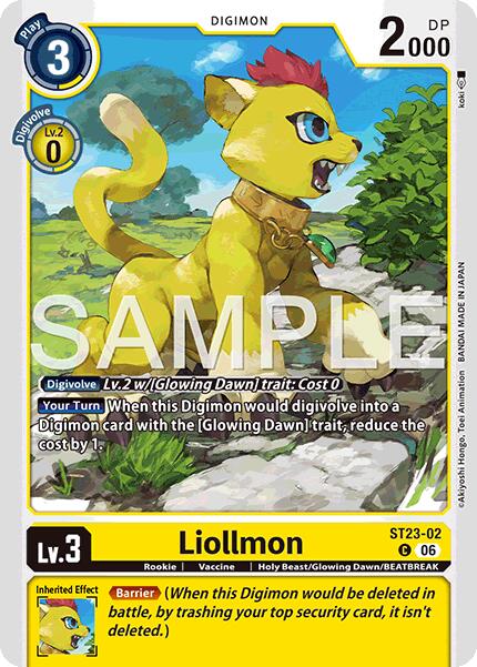 Liollmon [ST23-02] [Starter Deck: Beatbreak] | Anubis Games and Hobby