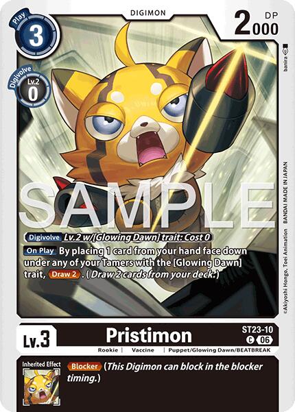 Pristimon [ST23-10] [Starter Deck: Beatbreak] | Anubis Games and Hobby