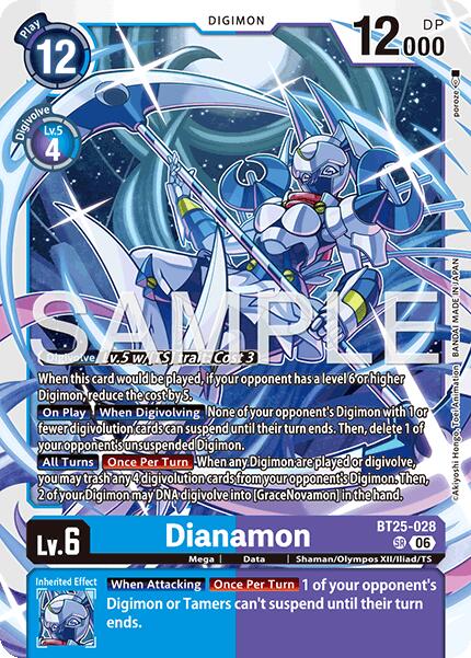 Dianamon [BT25-028] [Dual Revolution] | Anubis Games and Hobby