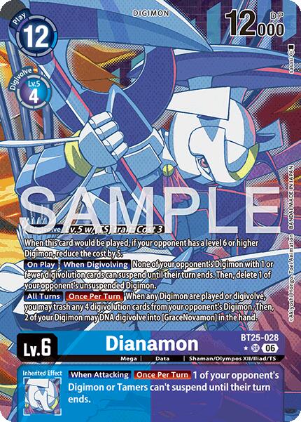 Dianamon [BT25-028] (Alternate Art) [Dual Revolution] | Anubis Games and Hobby