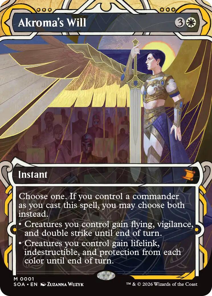 Akroma's Will [Secrets of Strixhaven: Mystical Archive] | Anubis Games and Hobby