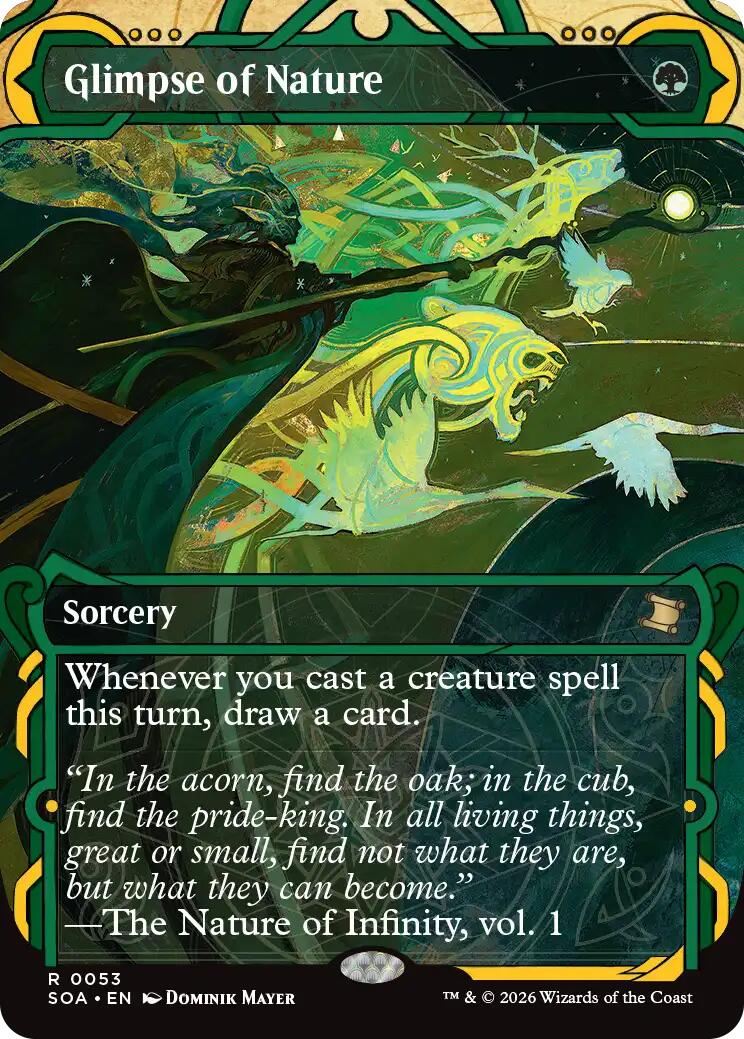 Glimpse of Nature [Secrets of Strixhaven: Mystical Archive] | Anubis Games and Hobby
