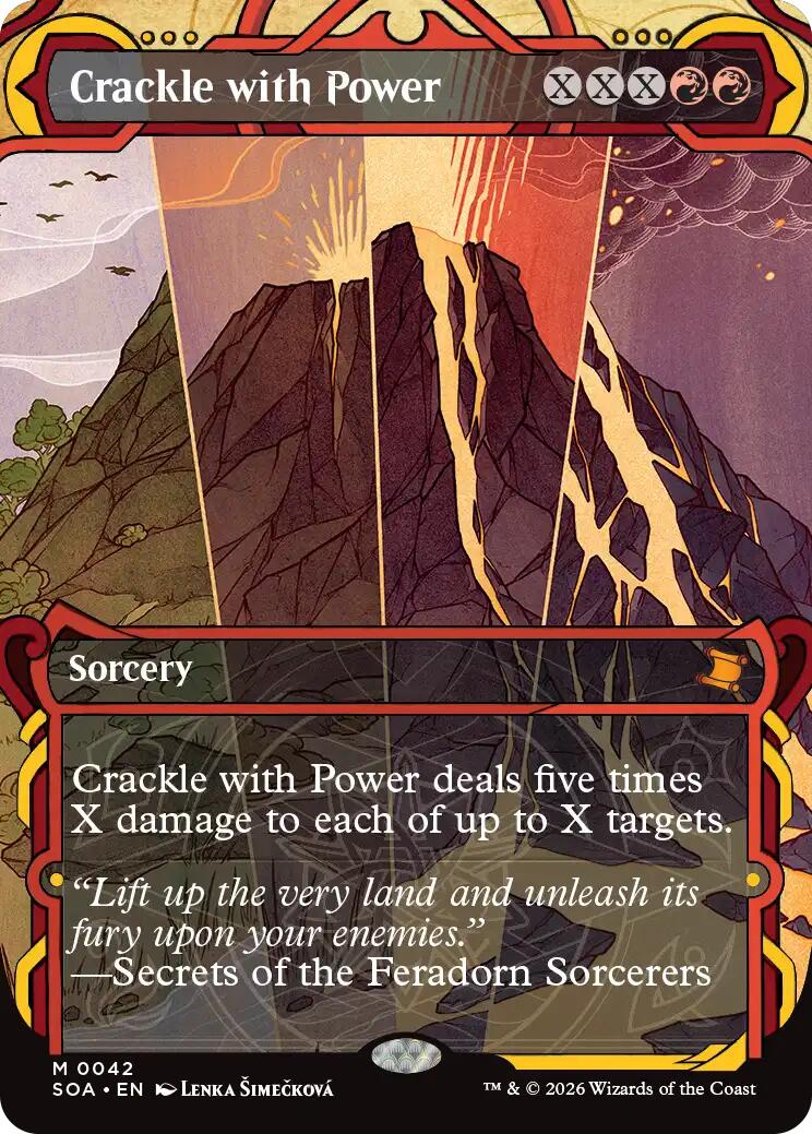 Crackle with Power [Secrets of Strixhaven: Mystical Archive] | Anubis Games and Hobby