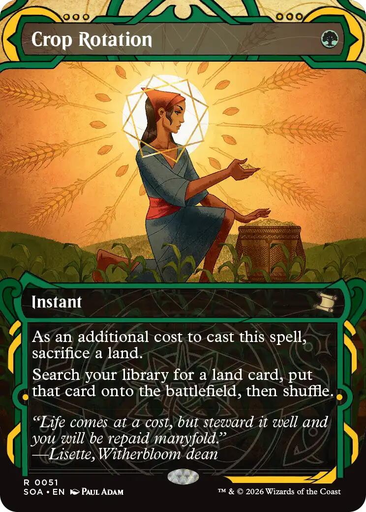 Crop Rotation [Secrets of Strixhaven: Mystical Archive] | Anubis Games and Hobby