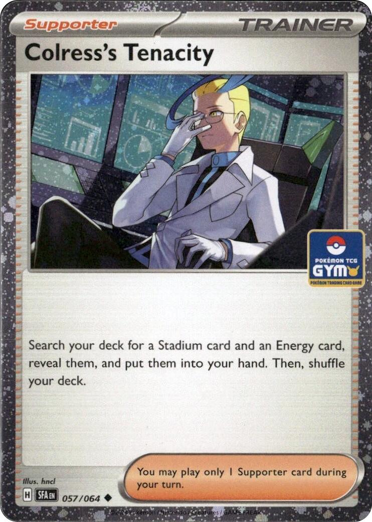 Colress's Tenacity (057/064) (Gym Stamp Asia Exclusive) [Miscellaneous Cards] | Anubis Games and Hobby