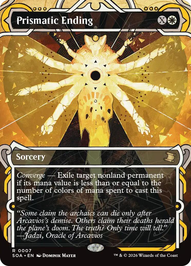 Prismatic Ending [Secrets of Strixhaven: Mystical Archive] | Anubis Games and Hobby