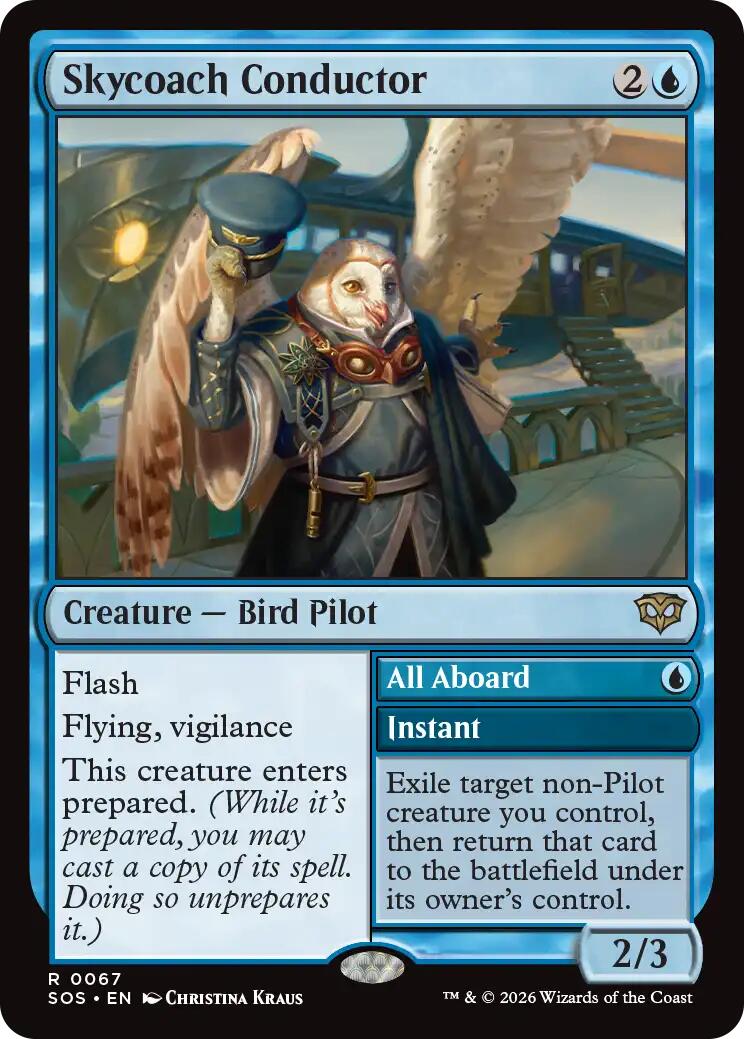 Skycoach Conductor [Secrets of Strixhaven] | Anubis Games and Hobby