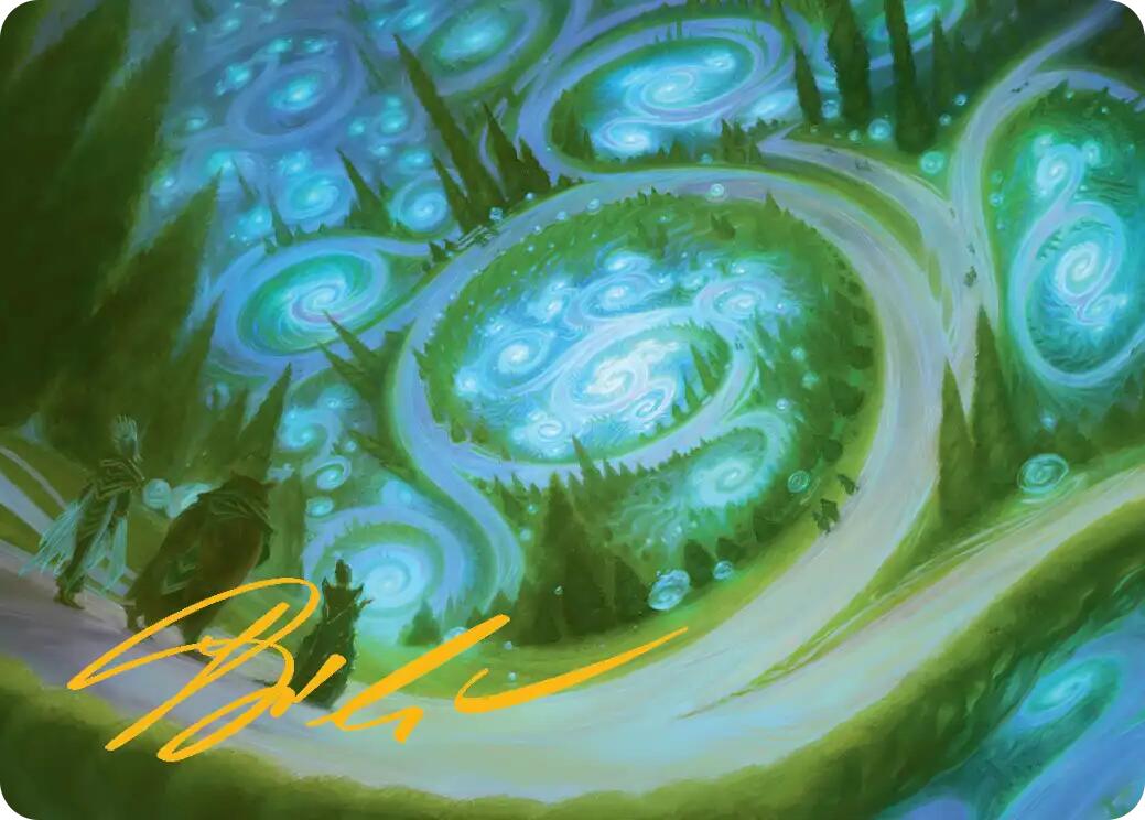 Mathemagics Art Card (Gold-Stamped Signature) [Secrets of Strixhaven Art Series] | Anubis Games and Hobby