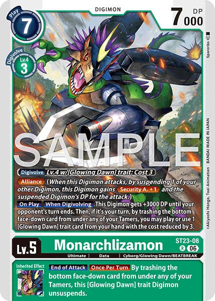 Monarchlizamon [ST23-08] [Starter Deck: Beatbreak] | Anubis Games and Hobby