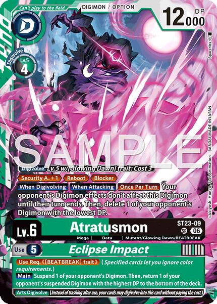 Atratusmon // Eclipse Impact [ST23-09] [Starter Deck: Beatbreak] | Anubis Games and Hobby
