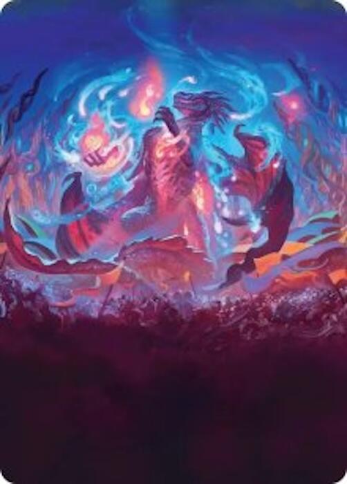 Prismari, the Inspiration Art Card [Secrets of Strixhaven Art Series] | Anubis Games and Hobby