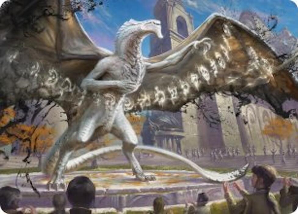 Silverquill, the Disputant Art Card [Secrets of Strixhaven Art Series] | Anubis Games and Hobby