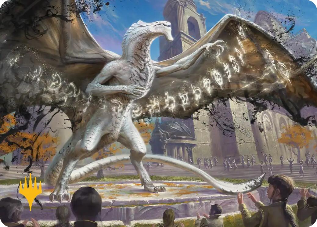 Silverquill, the Disputant Art Card (Gold-Stamped Planeswalker Symbol) [Secrets of Strixhaven Art Series] | Anubis Games and Hobby