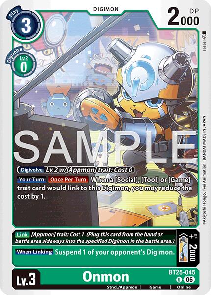 Onmon [BT25-045] [Dual Revolution] | Anubis Games and Hobby