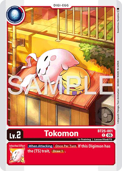 Tokomon [BT25-001] [Dual Revolution] | Anubis Games and Hobby