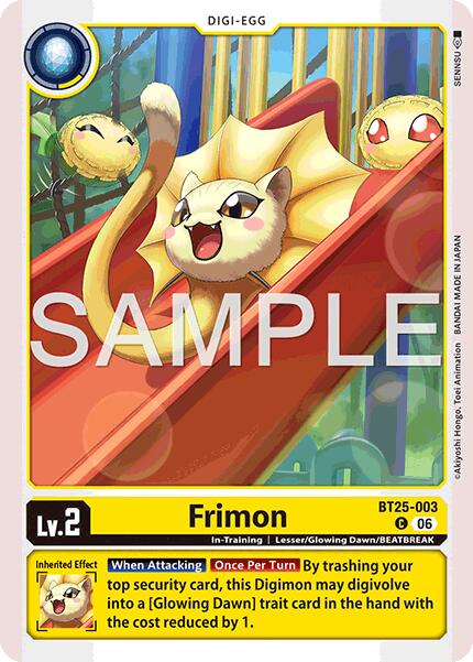 Frimon [BT25-003] [Dual Revolution] | Anubis Games and Hobby