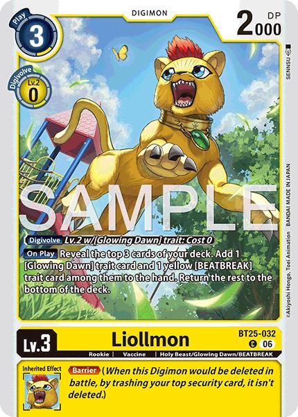 Liollmon [BT25-032] [Dual Revolution] | Anubis Games and Hobby