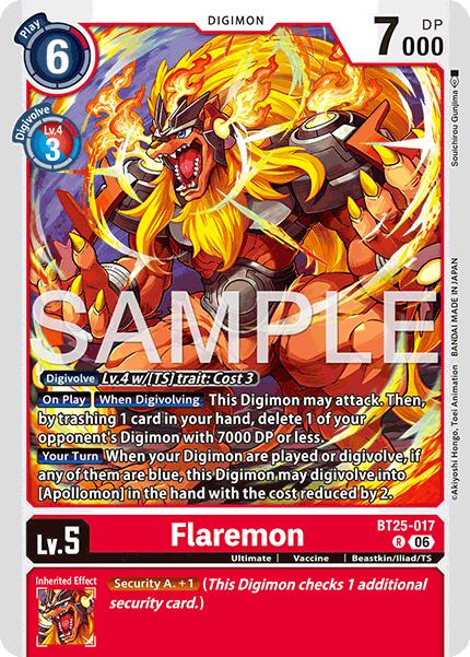 Flaremon [BT25-017] [Dual Revolution] | Anubis Games and Hobby