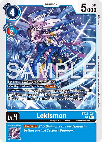 Lekismon [BT25-024] [Dual Revolution] | Anubis Games and Hobby