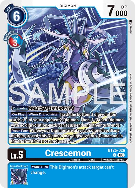 Crescemon [BT25-026] [Dual Revolution] | Anubis Games and Hobby