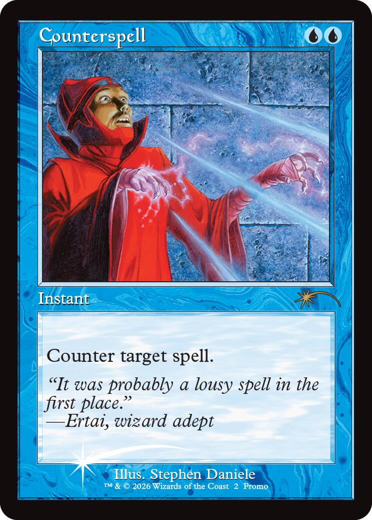 Counterspell (Retro Frame) [MagicFest 2025] | Anubis Games and Hobby