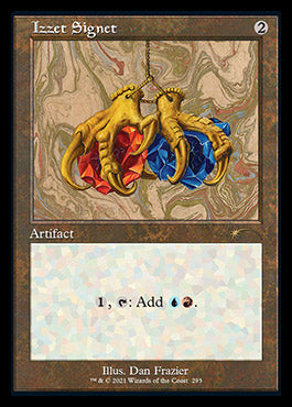 Izzet Signet (Retro) [Secret Lair Drop Series] | Anubis Games and Hobby