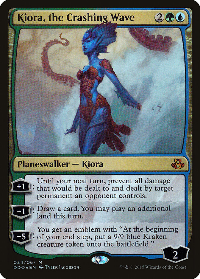 Kiora, the Crashing Wave [Duel Decks: Elspeth vs. Kiora] | Anubis Games and Hobby