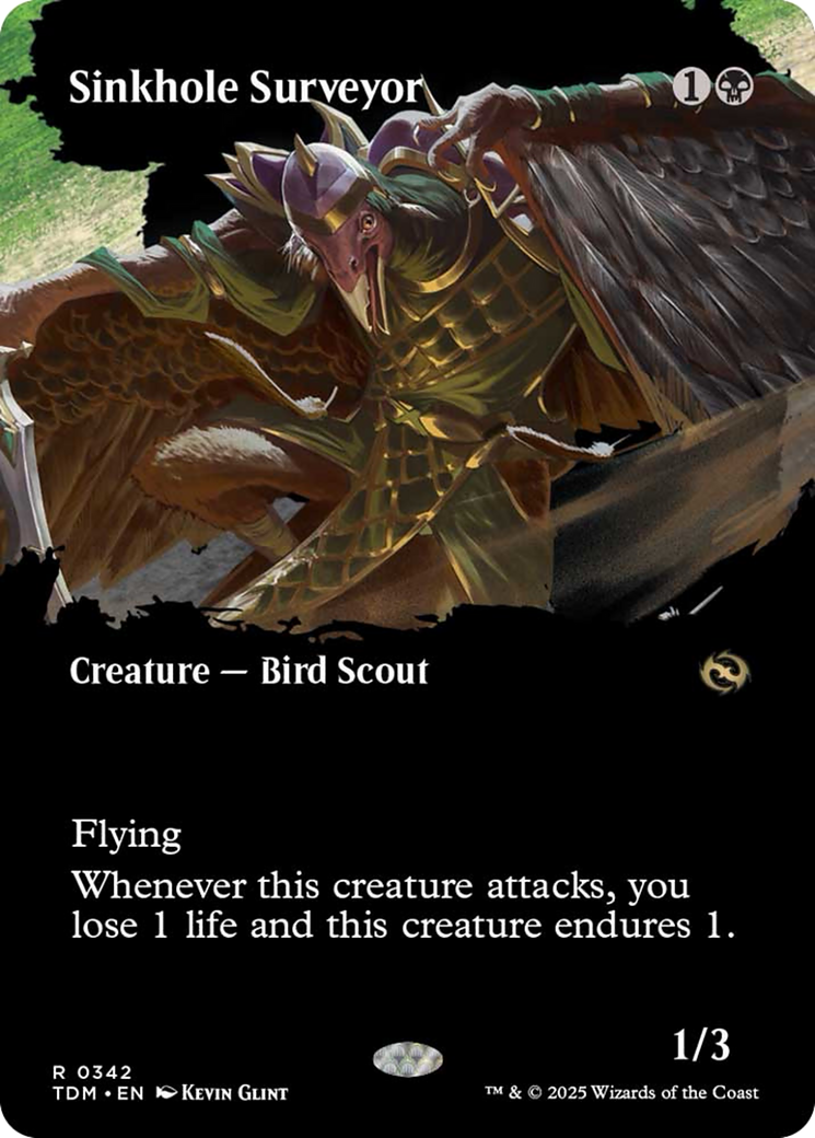Sinkhole Surveyor (Borderless) [Tarkir: Dragonstorm] | Anubis Games and Hobby