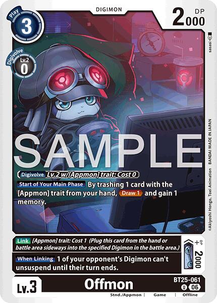 Offmon [BT25-061] [Dual Revolution] | Anubis Games and Hobby