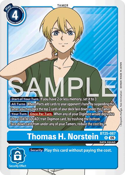 Thomas H. Norstein [BT25-087] [Dual Revolution] | Anubis Games and Hobby