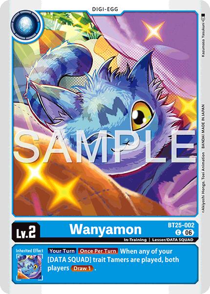 Wanyamon [BT25-002] [Dual Revolution] | Anubis Games and Hobby