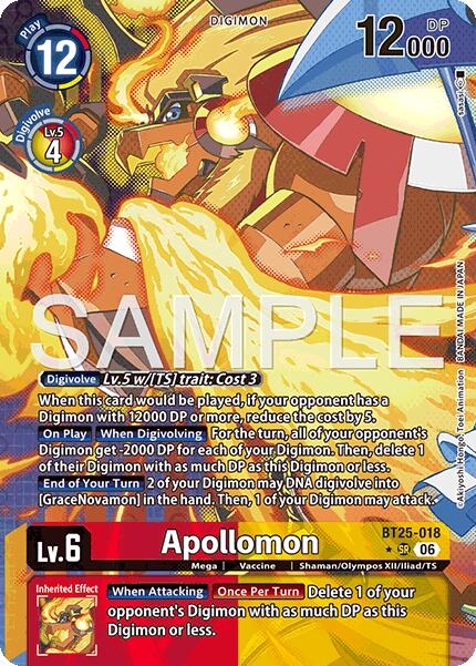Apollomon [BT25-018] (Alternate Art) [Dual Revolution] | Anubis Games and Hobby