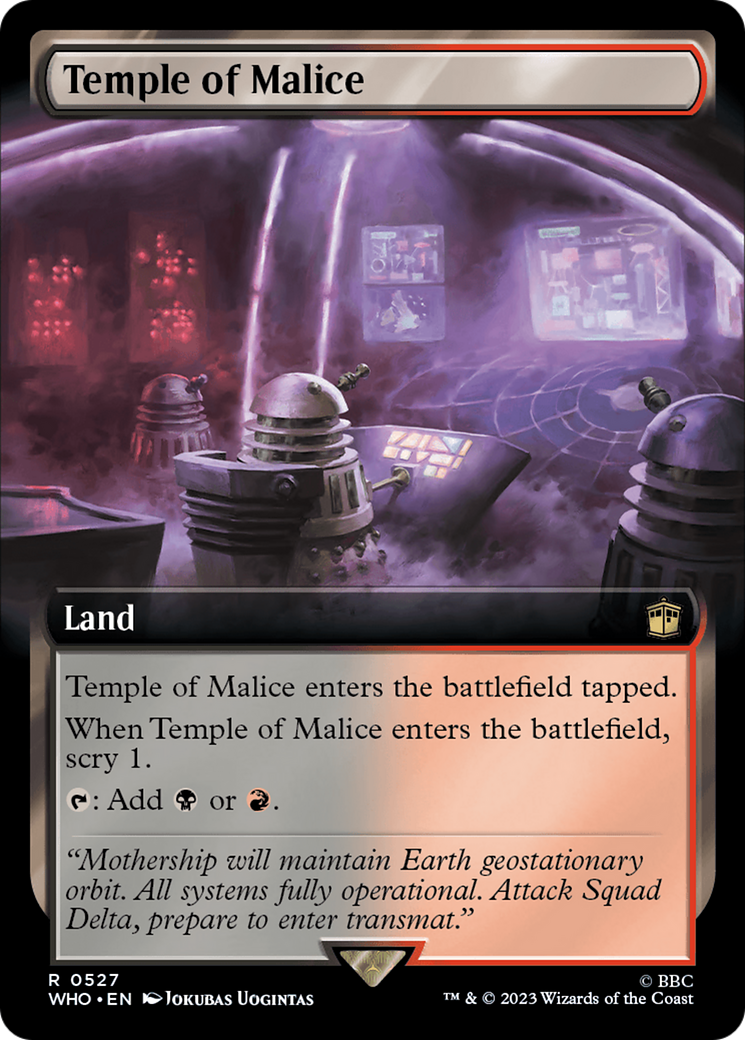 Temple of Malice (Extended Art) [Doctor Who] | Anubis Games and Hobby