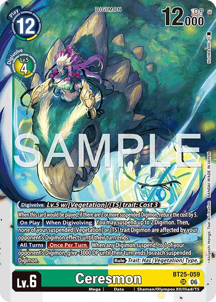 Ceresmon [BT25-059] [Dual Revolution] | Anubis Games and Hobby