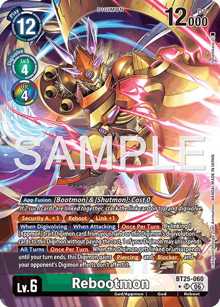 Rebootmon [BT25-060] (Alternate Art) [Dual Revolution] | Anubis Games and Hobby