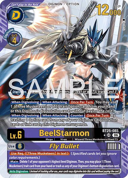 BeelStarmon // Fly Bullet [BT25-085] (Alternate Art) [Dual Revolution] | Anubis Games and Hobby