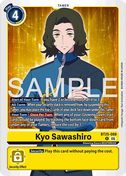 Kyo Sawashiro [BT25-088] [Dual Revolution] | Anubis Games and Hobby