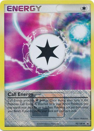 Call Energy (92/100) (League Promo) [Diamond & Pearl: Majestic Dawn] | Anubis Games and Hobby