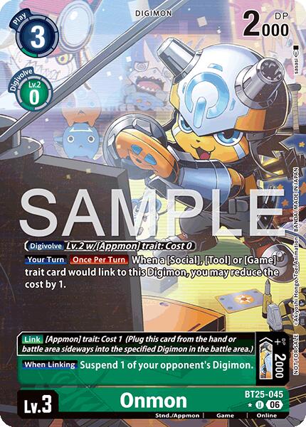 Onmon [BT25-045] (Full Art) [Dual Revolution] | Anubis Games and Hobby